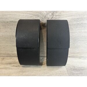 PRADA Sunglasses Glasses Case Lot Of 2 Authentic Black